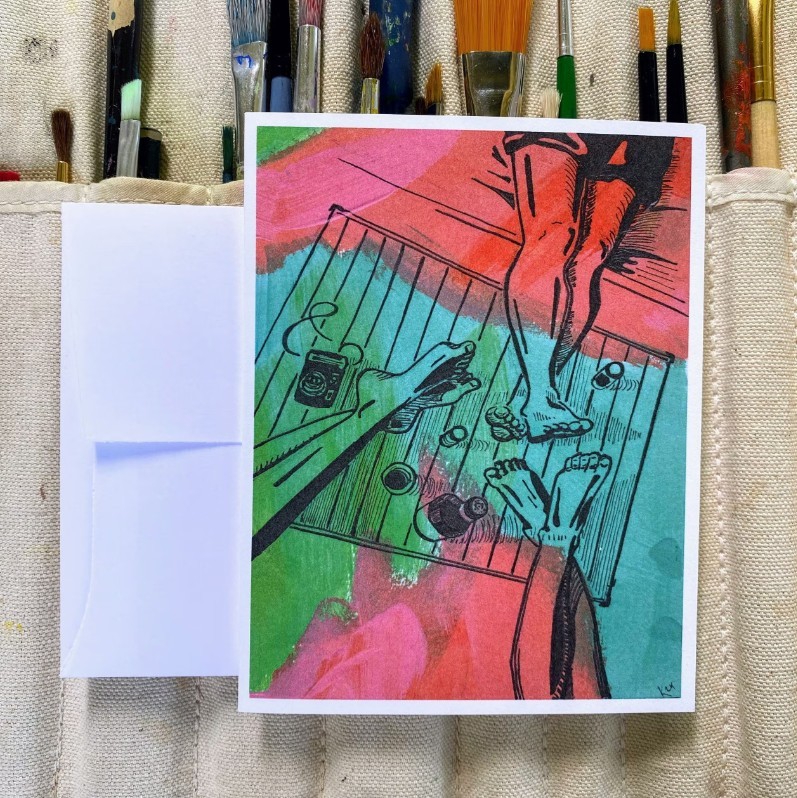 Girls Fernet Night Card