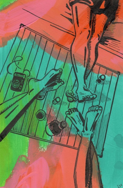 Girls Fernet Night Print