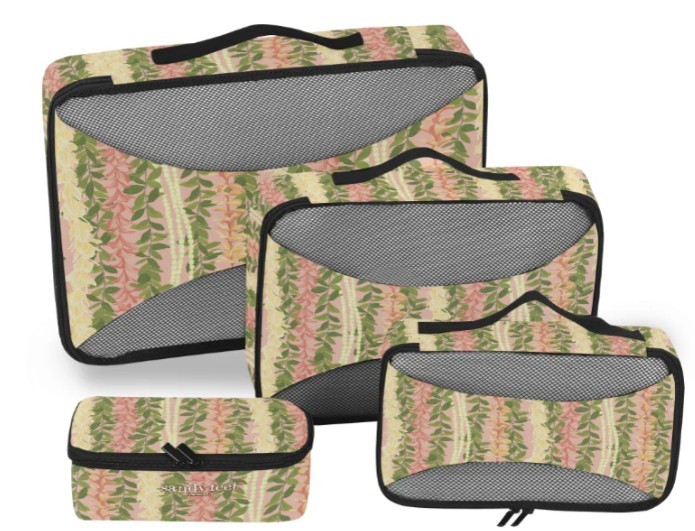 Packing Cube Set - Pink Lei