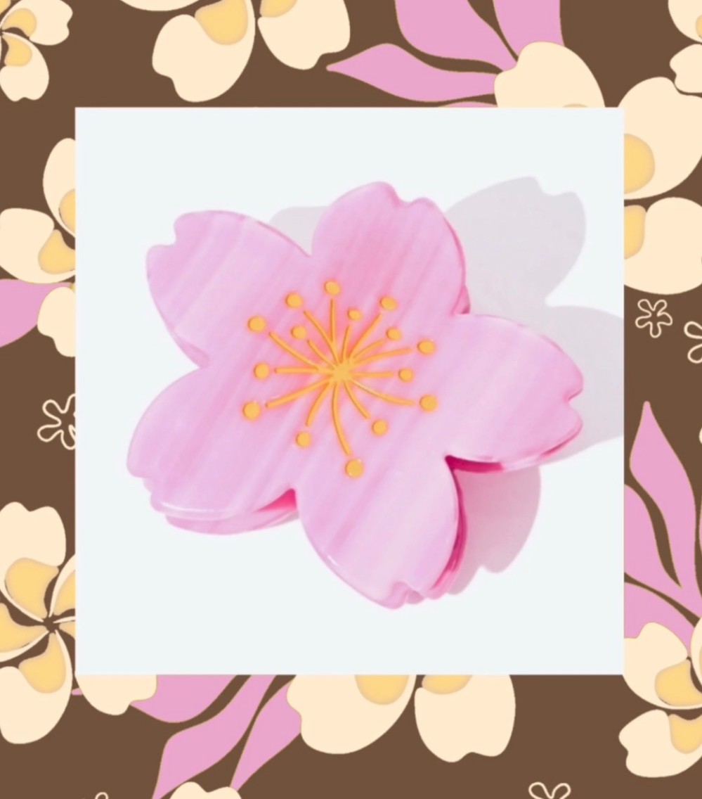 'Ilima Flower Claw Clip