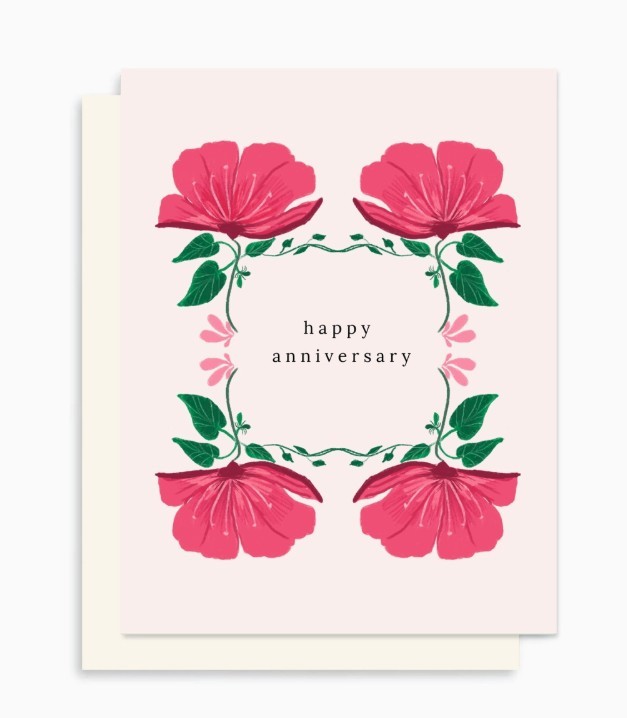 Quadrant Anniversary Card