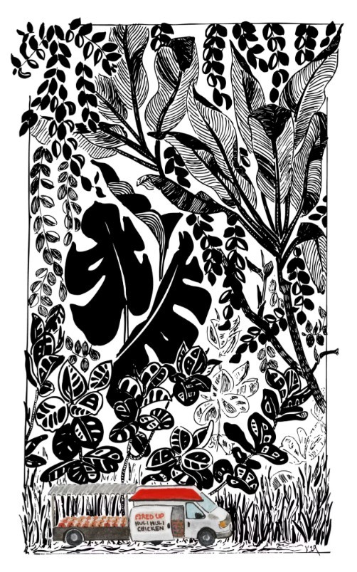 Huli Huli Chicken Postcard