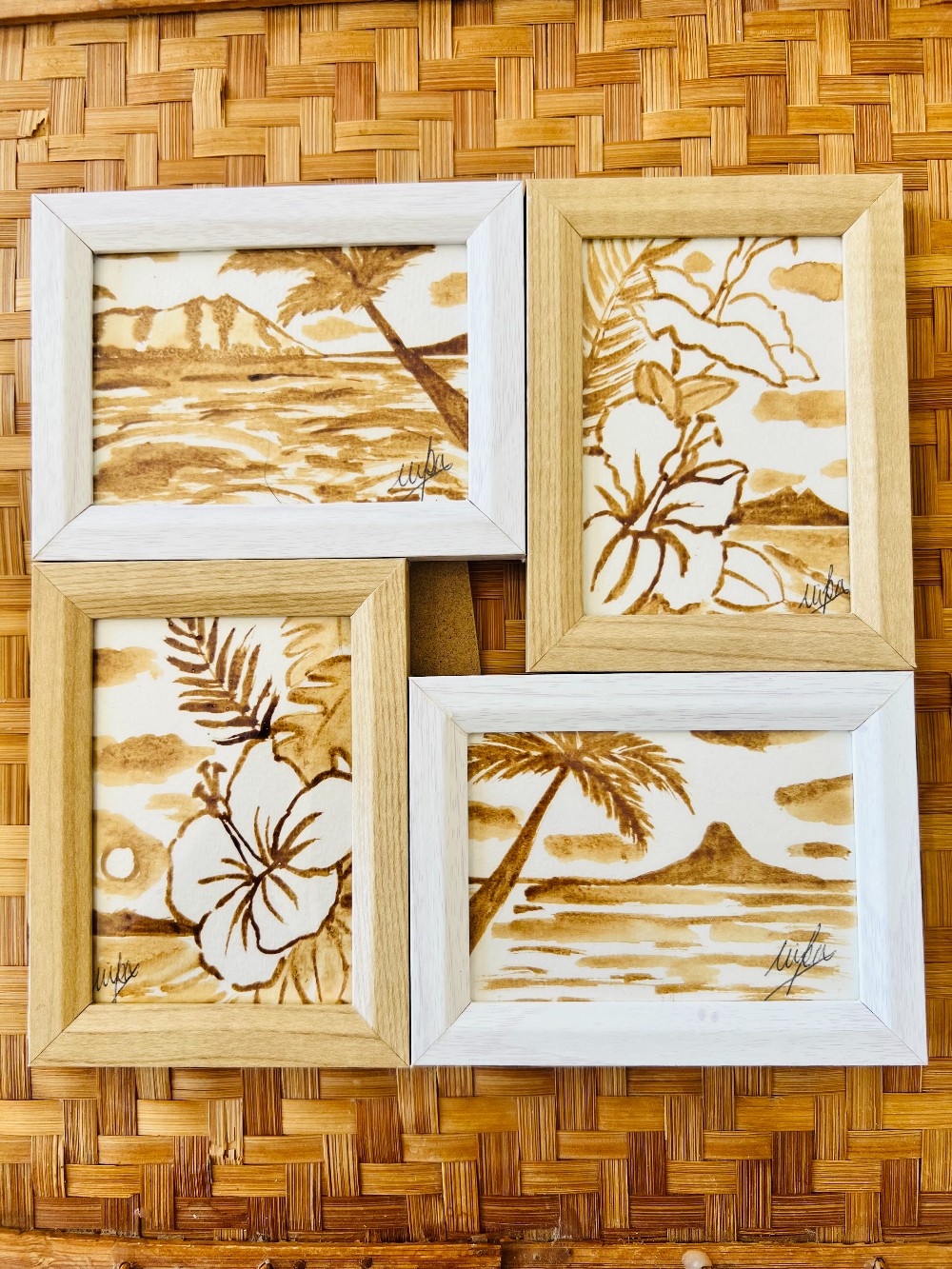 Kona Coffee Art Original Cluster Minis - 1