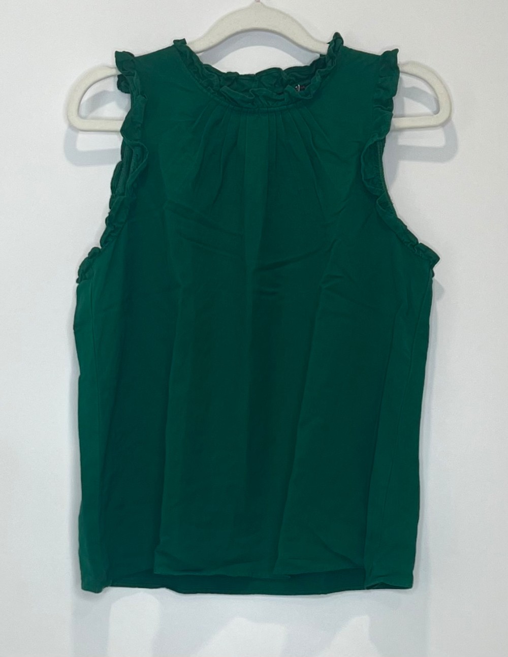 Camisole Ann Taylor (M) vert irlandais (lin)