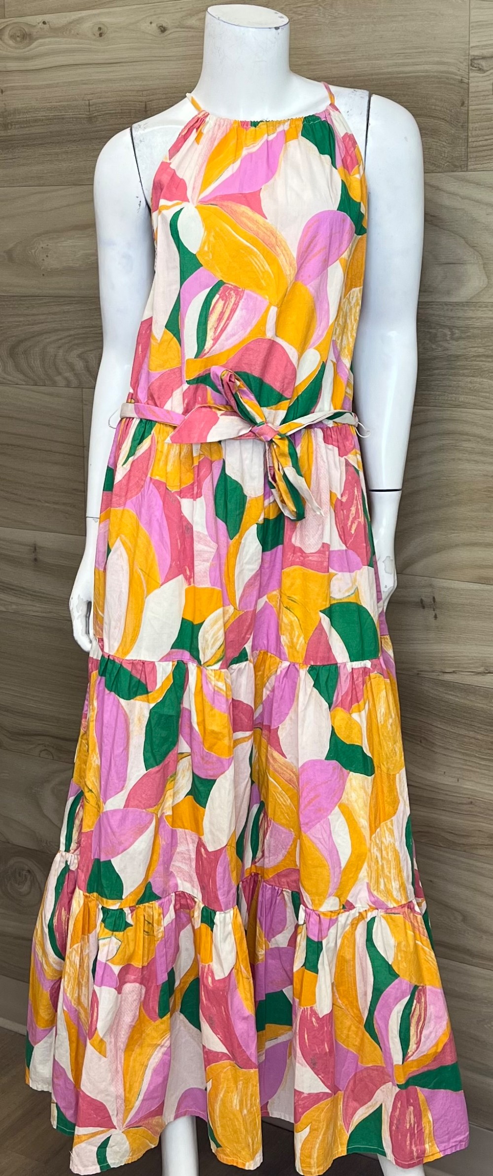 Robe B. Young (M/L) rose et orange