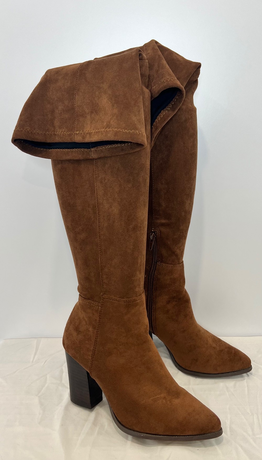 Bottes Le Chateau (6.5) Brune (Suedine & Haute)