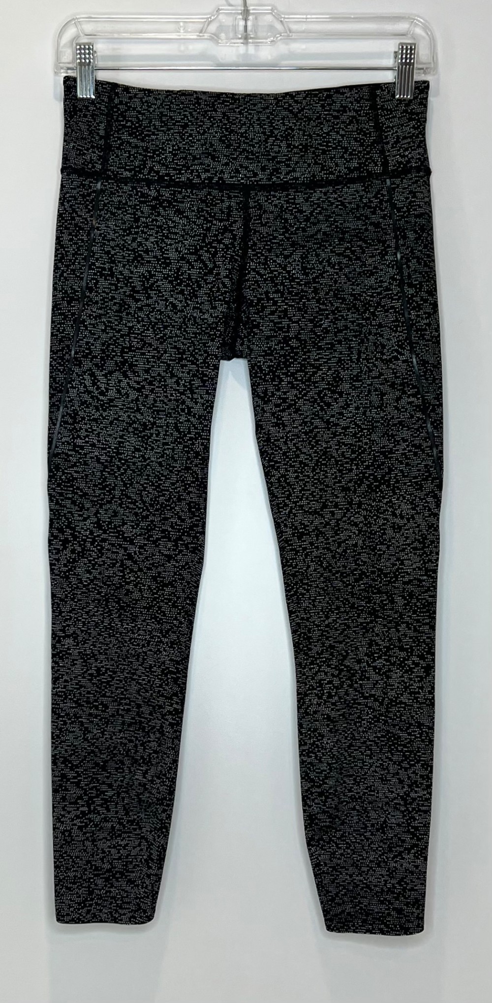 Leggins LULULEMON (S/6) noir à pois blanc