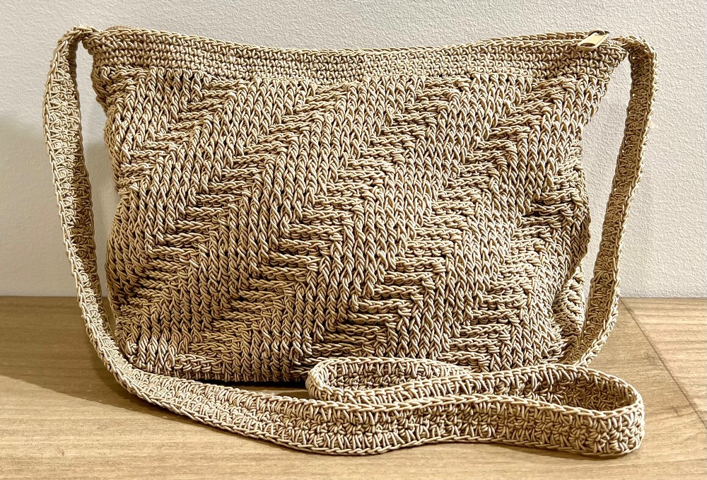 Sac a Bandoulière Denver Hayes Beige (tissé)