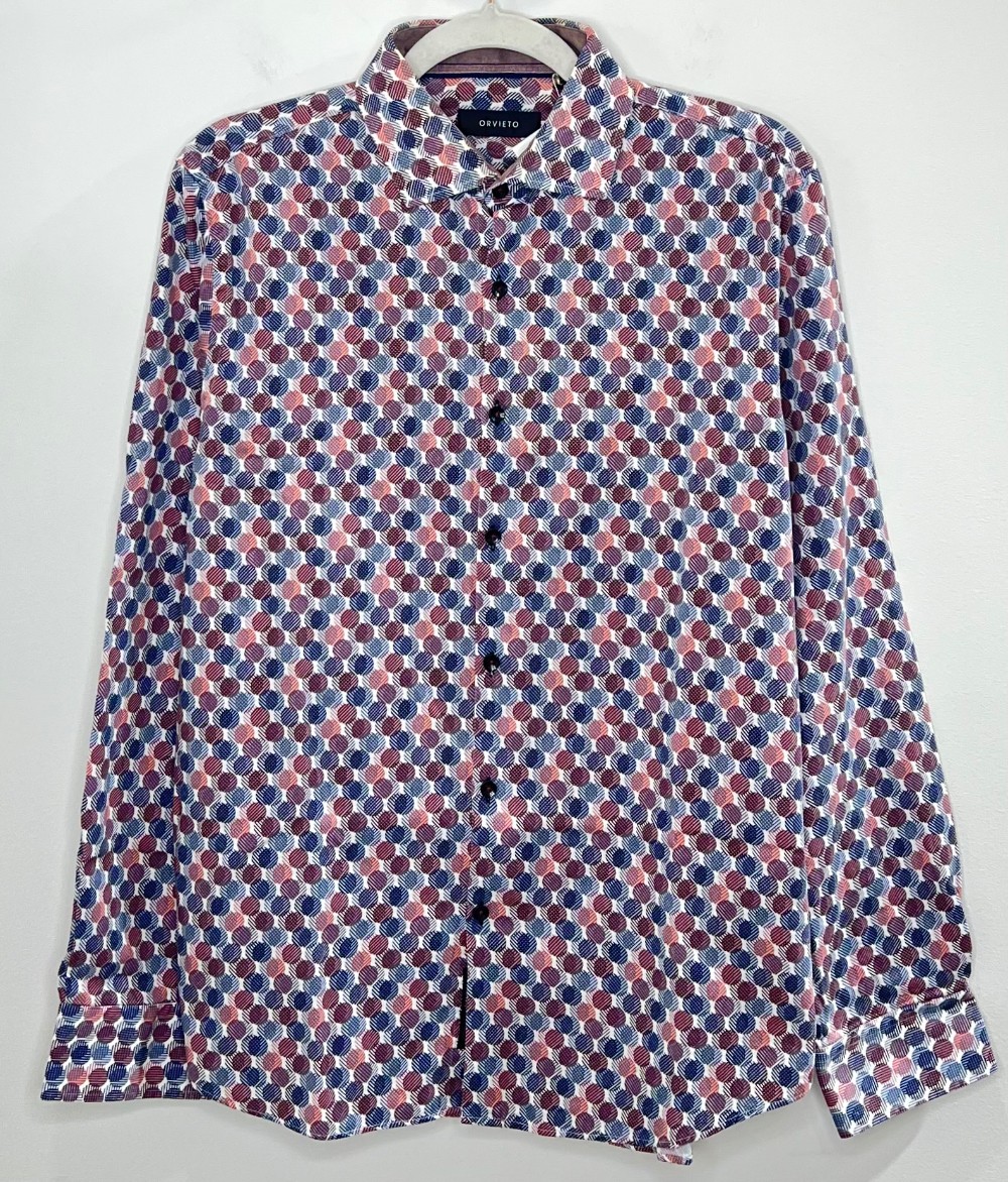 H Chemise Orvieto (M) Rose Motifs