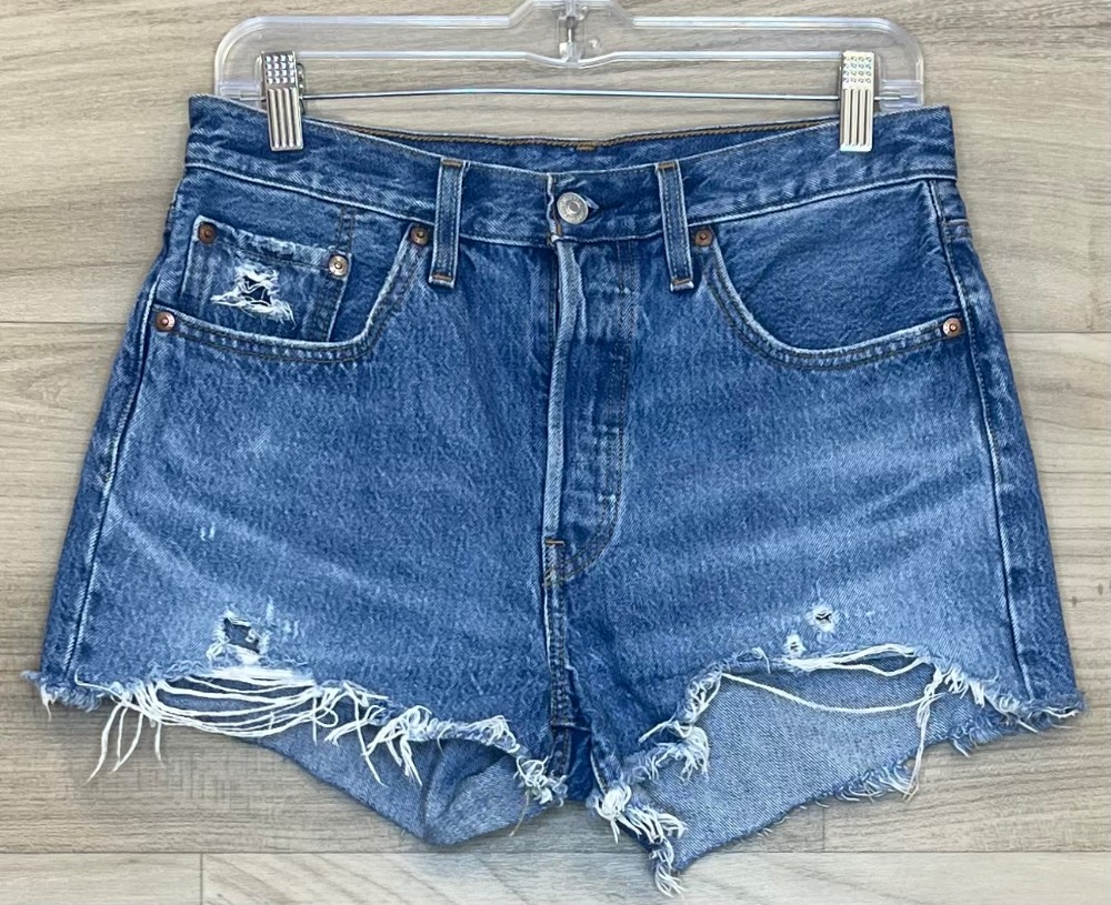 Short Levis (S/6) Bleu