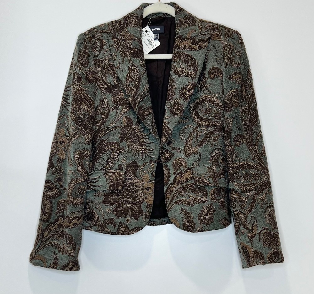 Veston MEXX (M) tweed bleu et brun