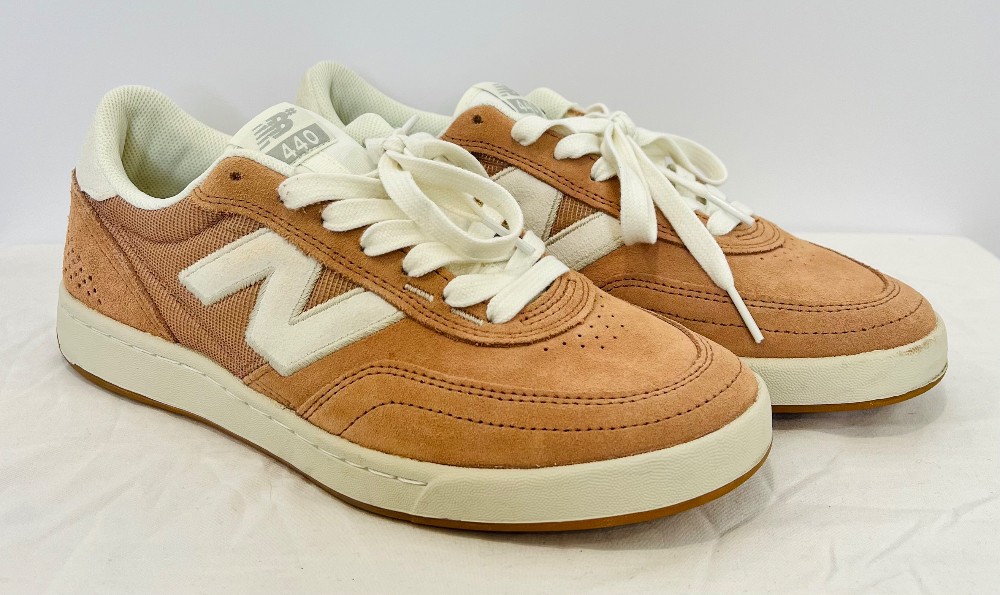 Espadrilles New Balance 440 (11) rose et blanc