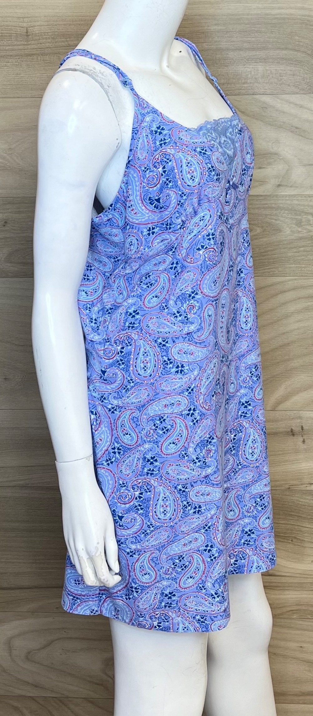 Peignoir et robe de nuit (2mcx) Carisma (M) lilas et paisley