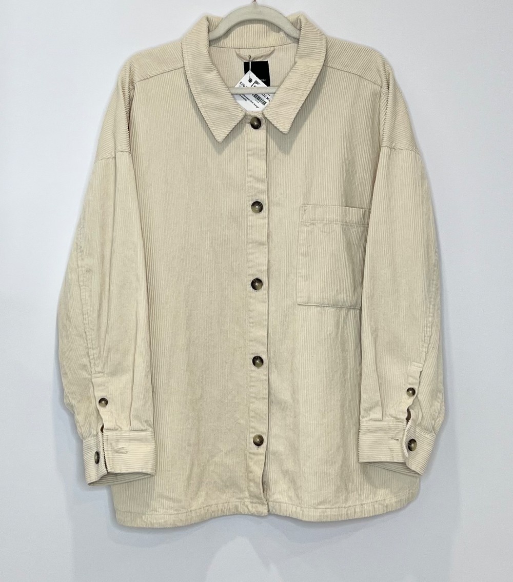 Blouse Reitmans (2X) beige (velours cotelé)