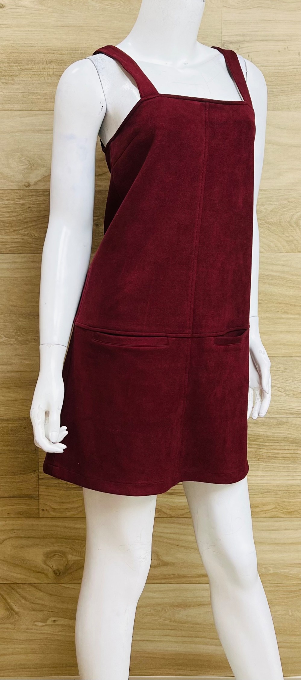 Robe Jack by BB Dakota (S) bordeau (suédine)