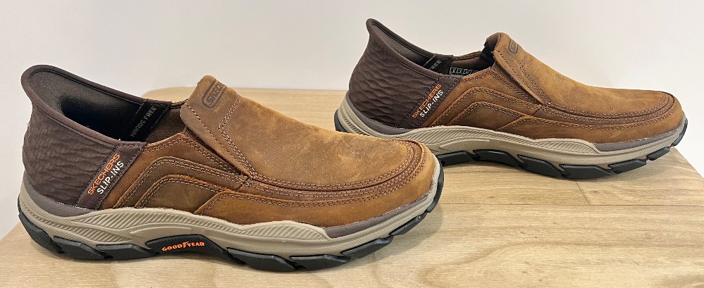 H Chaussures Skechers (9) Brun (Suede)