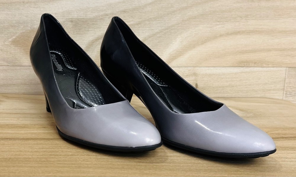 Escarpins Piccadilly (7/38) Gris et Noir