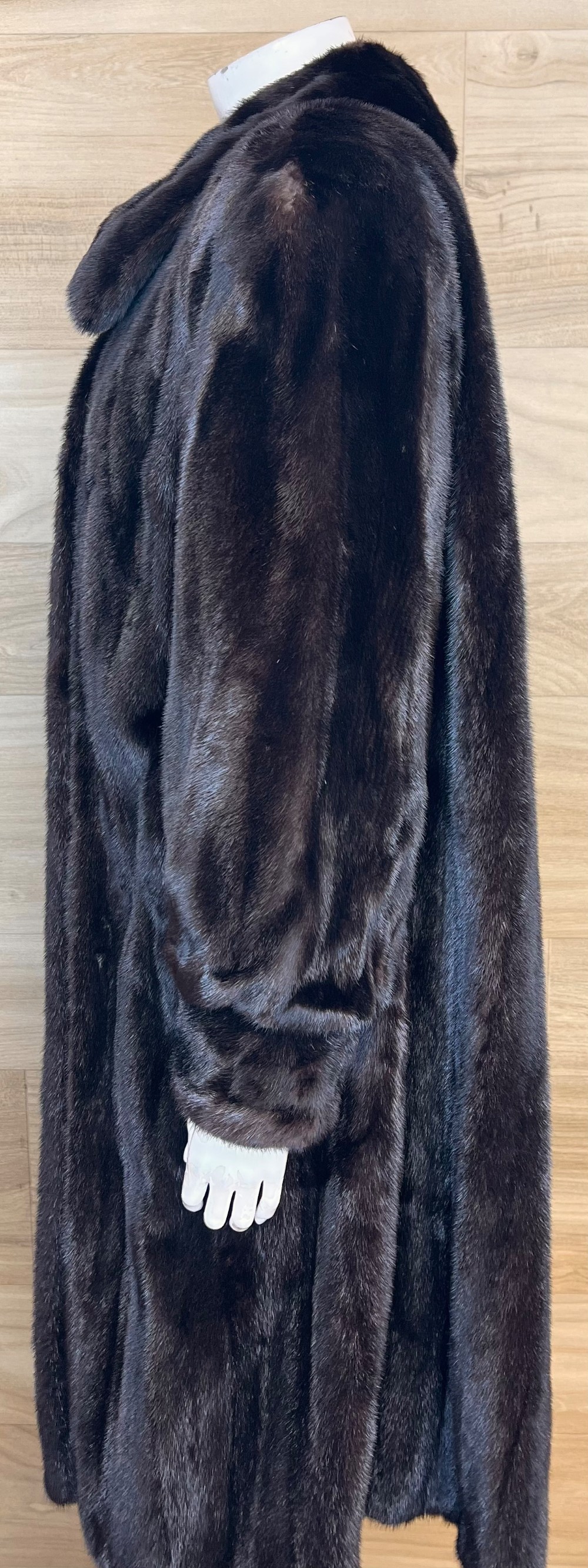 Manteau Fourrure Laflamme (S/M) brun chocolat