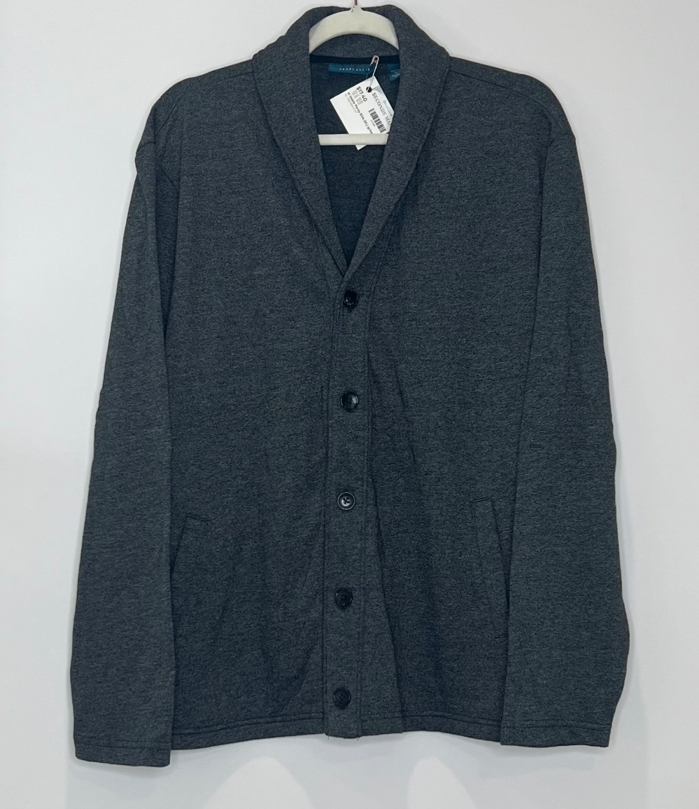 H Veste Perry Ellis (XL) grise