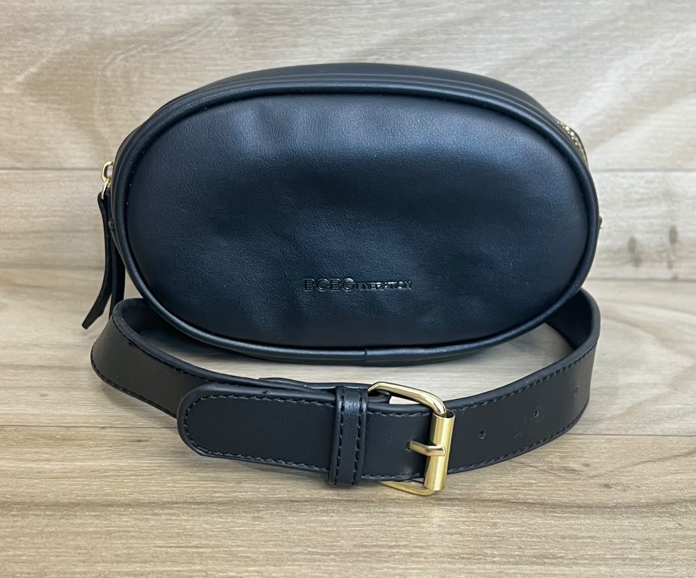 Sac de taille BCBG noir