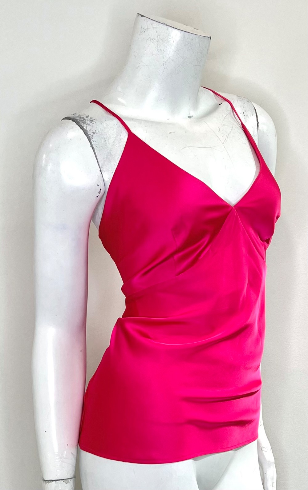 Camisole La Vie En Rose (L) Rose (satiné)