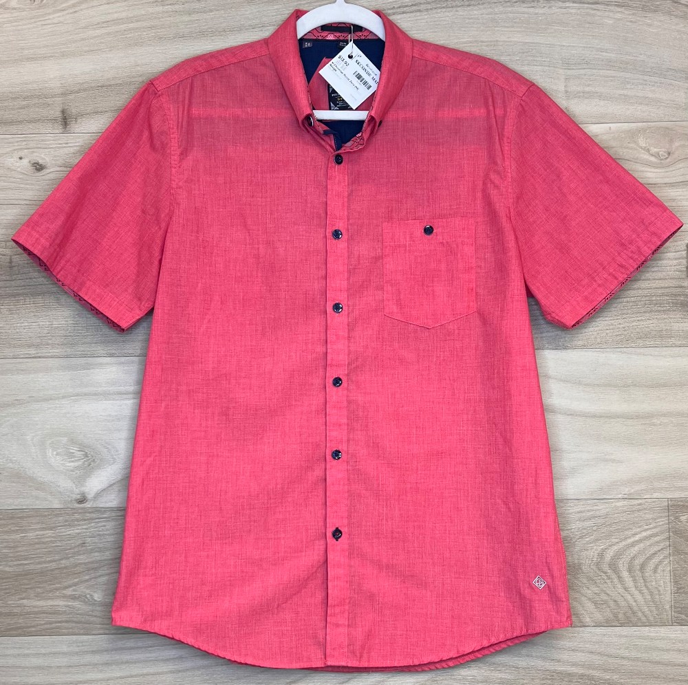 H Chemise Point Zero (M) Rouge