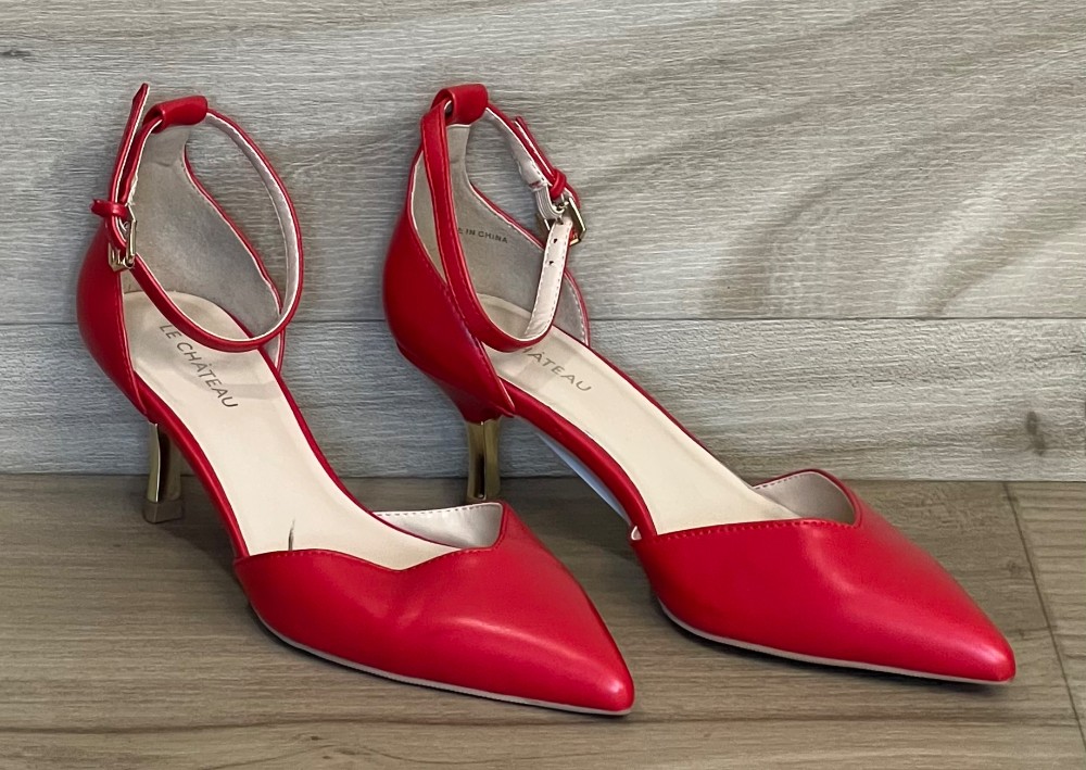 Escarpins Le Chateau (6) Rouge