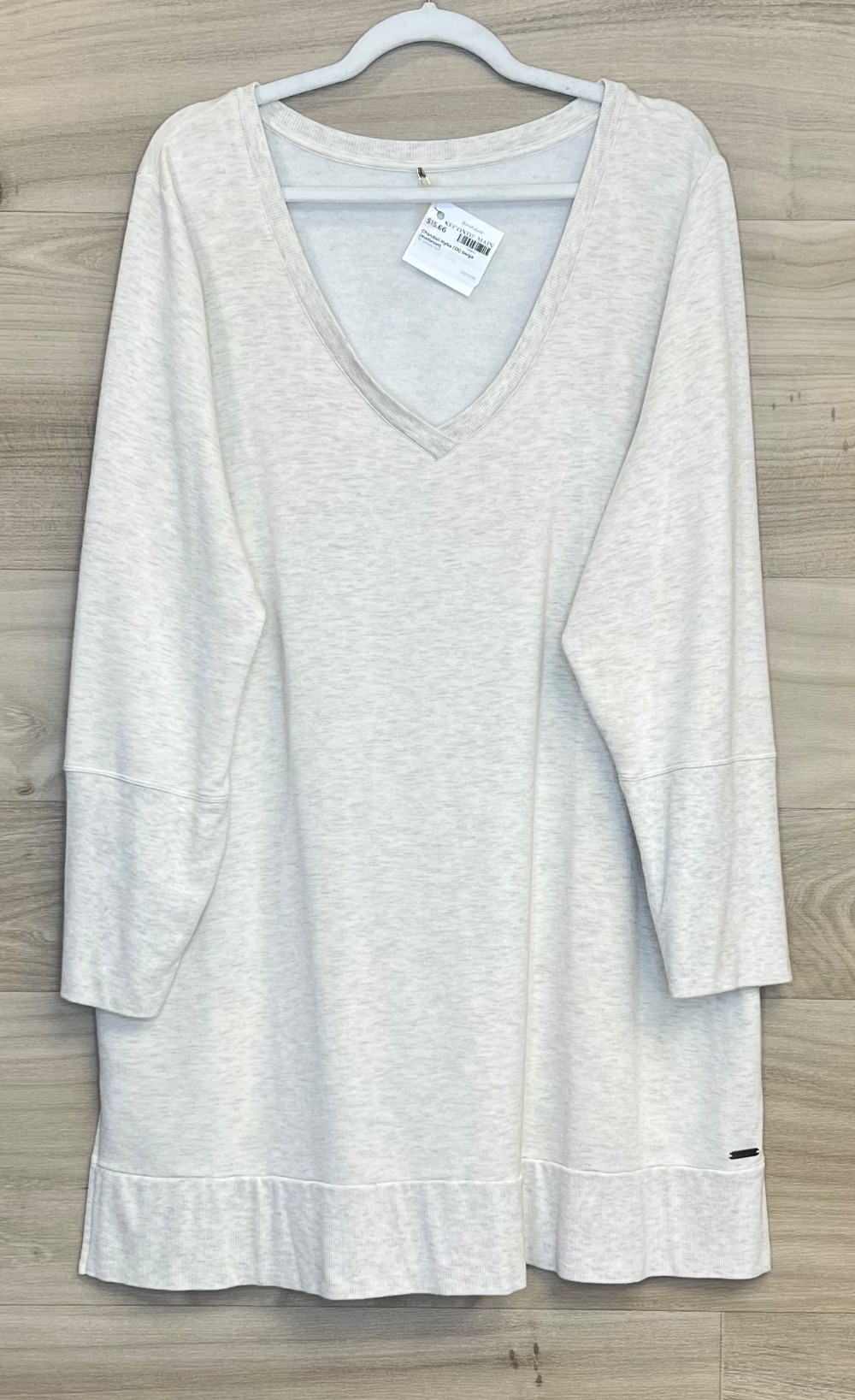 Chandail Hyba (3X) beige (molleton)