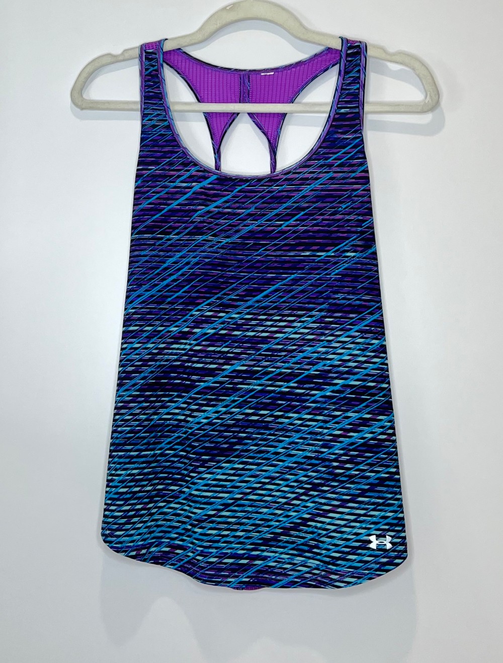Camisole Under Armour (S) Mauve Turquoise