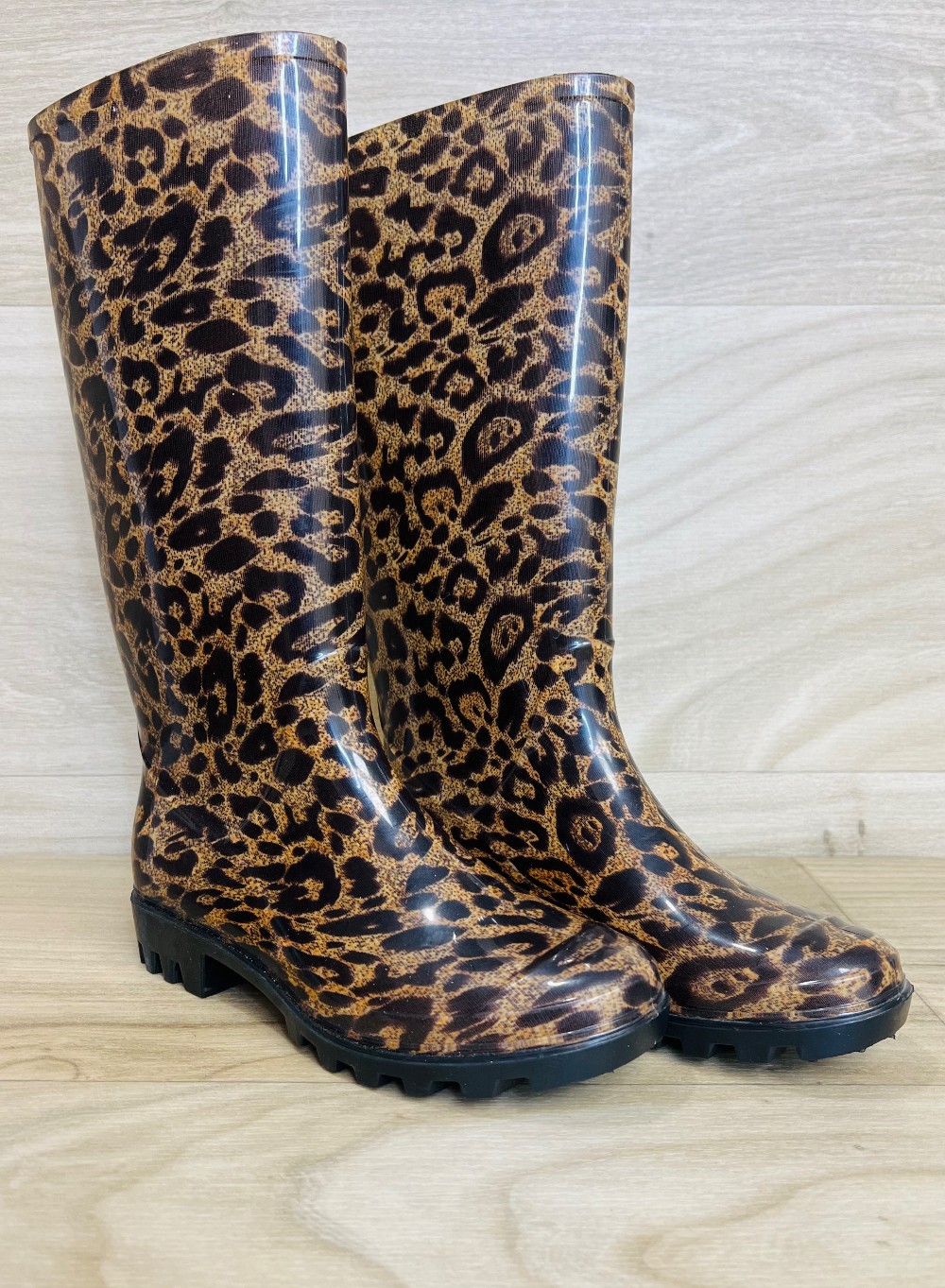 Bottes Simon Chang (5) léopard