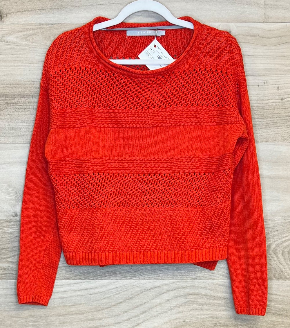 Chandail Tiger of Sweden (S) Orange (tricot)