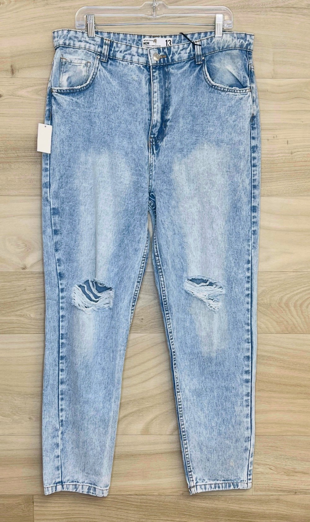 Jeans Refuge Denim (L/13) bleu pale