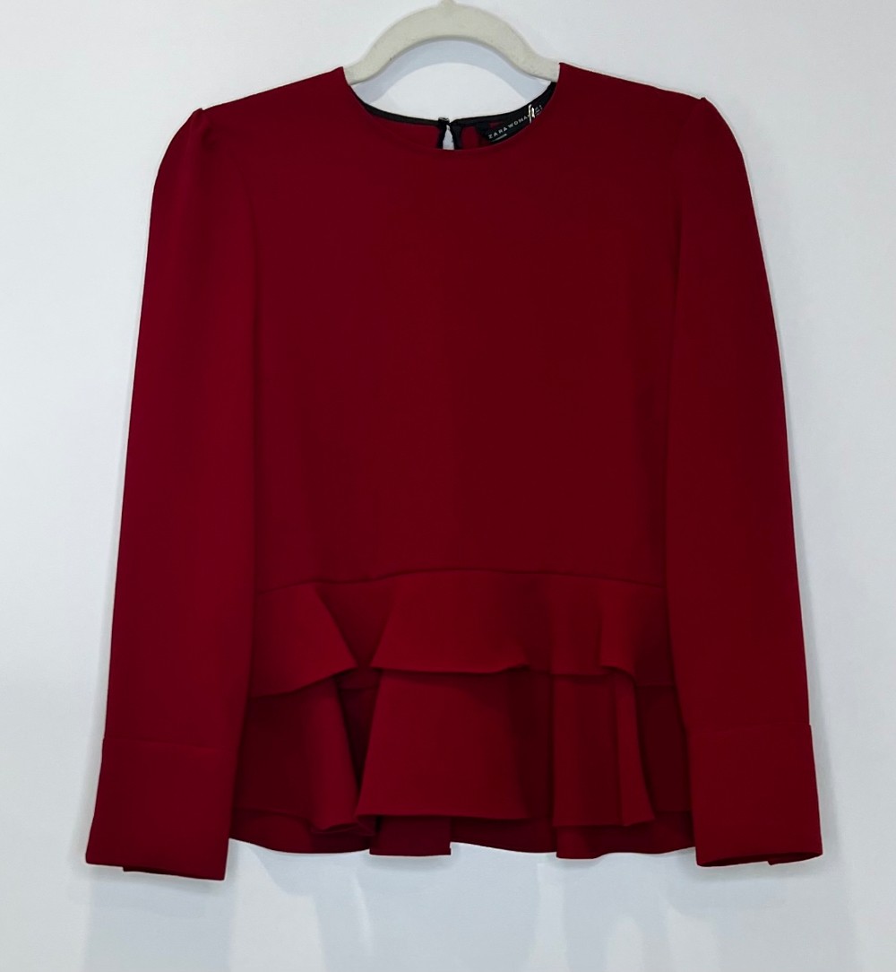 Chandail Zara (XS) Rouge