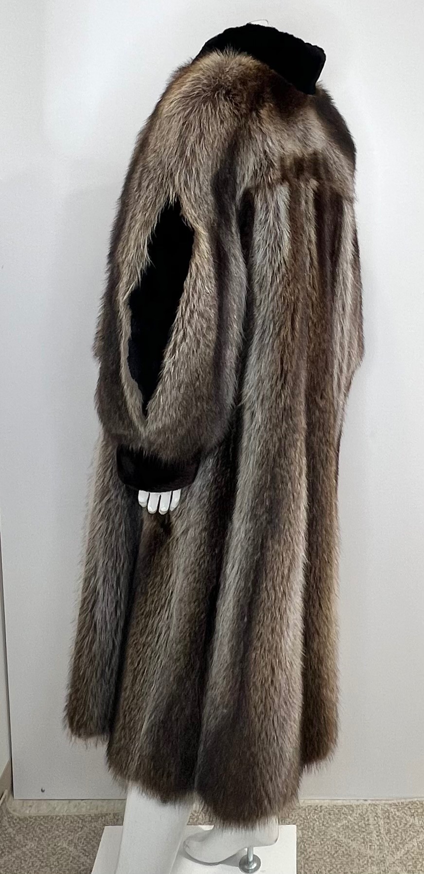 Manteau LAFLAMME FOURRURE (M/L) brun (fourrure)