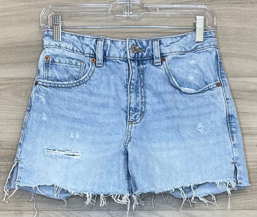 Short Garage (XS) bleu pâle