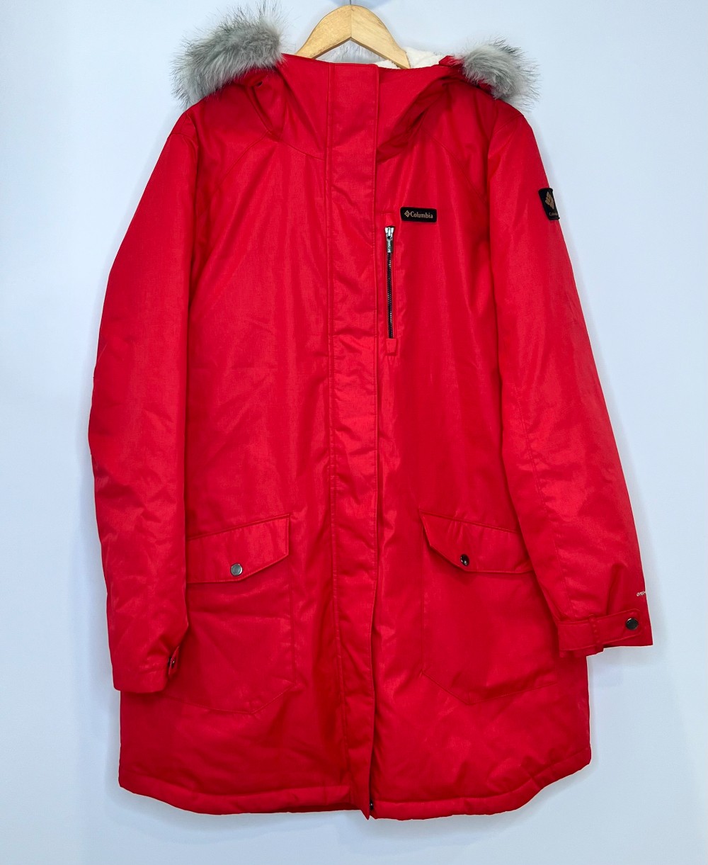 Manteau d'hiver COLUMBIA (XL) rouge