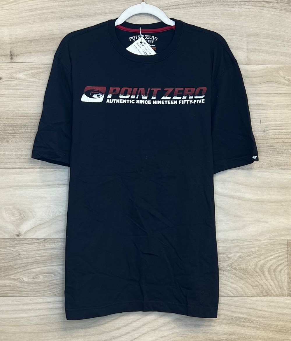 H TShirt Point Zero (L) Noir