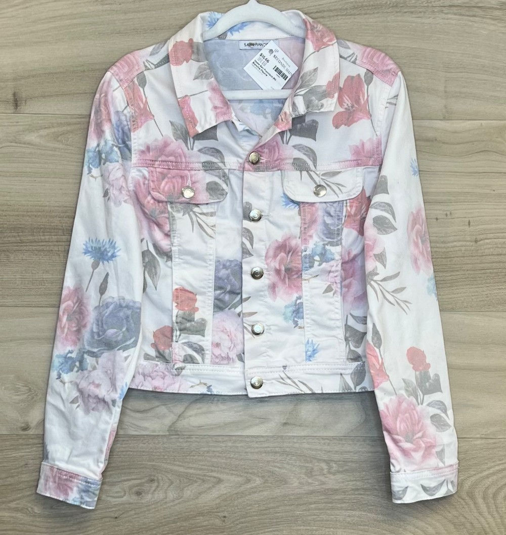 Veste San Francisco (M) Blanche Fleurie
