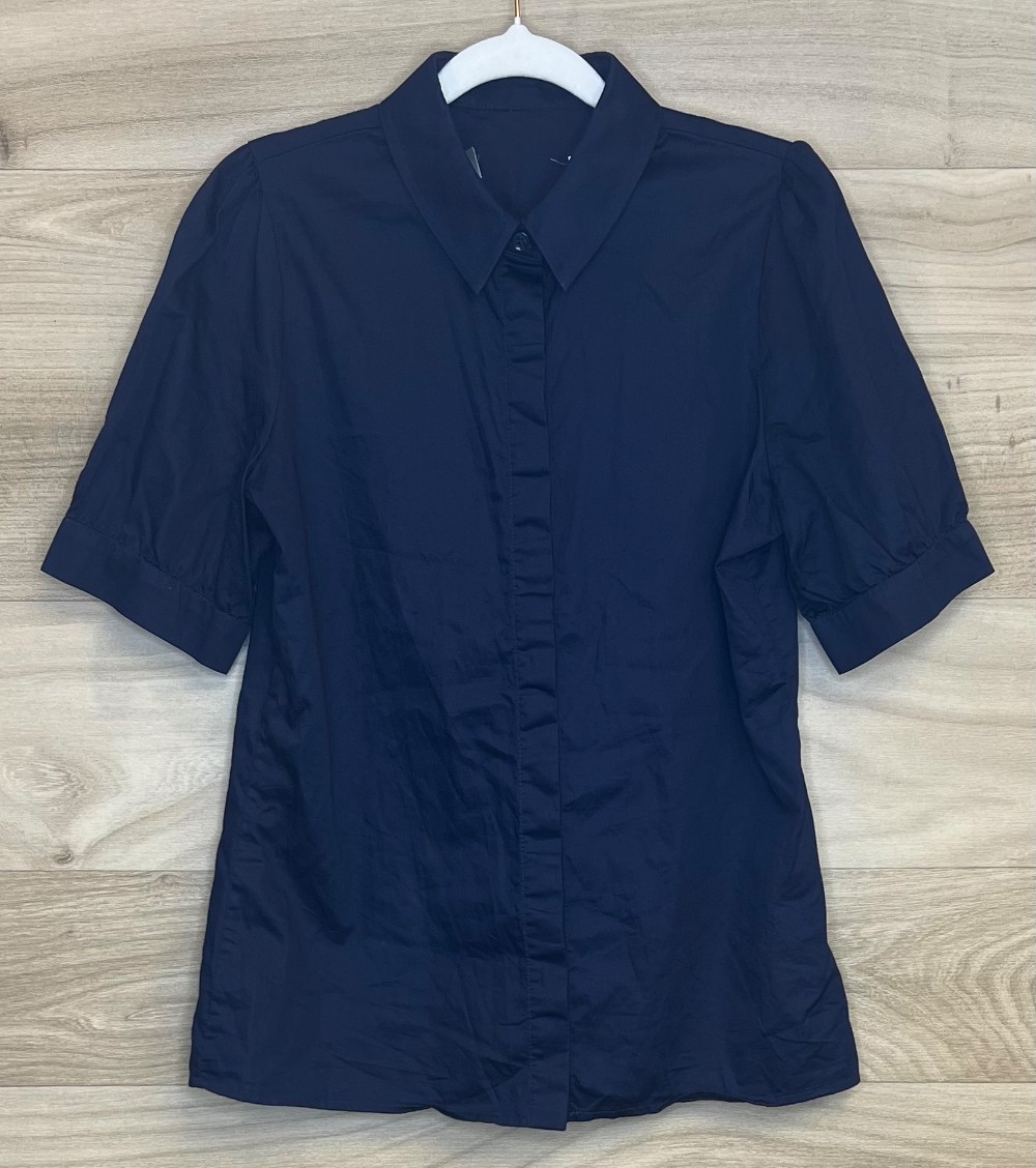 Chemise Contemporaine (XS) Bleue Marine