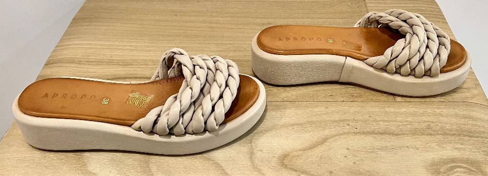 Sandales APROPO (38/7.5) beige