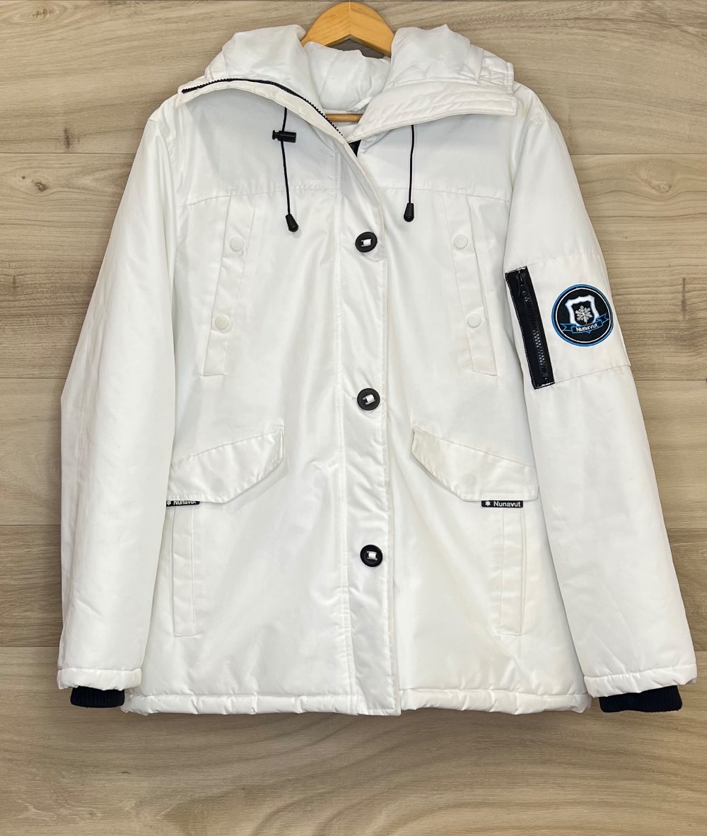 Manteau Nunavut (XL) blanc (Tache)