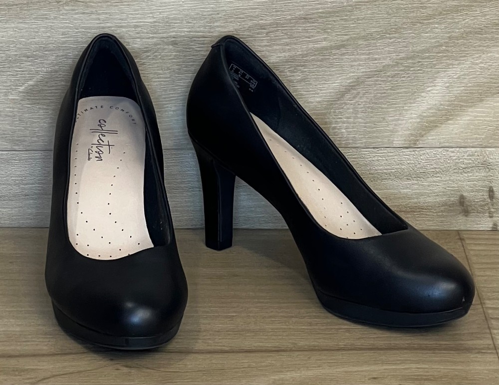 Escarpins Clarks Collection (6.5) Noirs