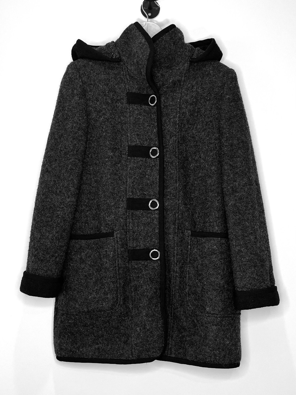 Manteau NICCOLINI (S/M) gris (laine)