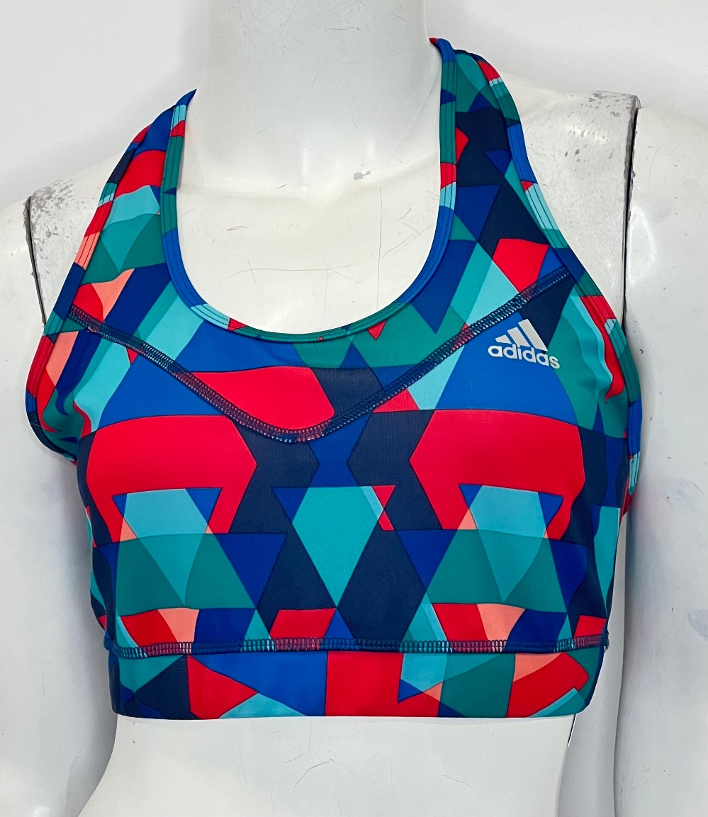 Soutien-Gorge Adidas (L) Vert, Bleu, Rose