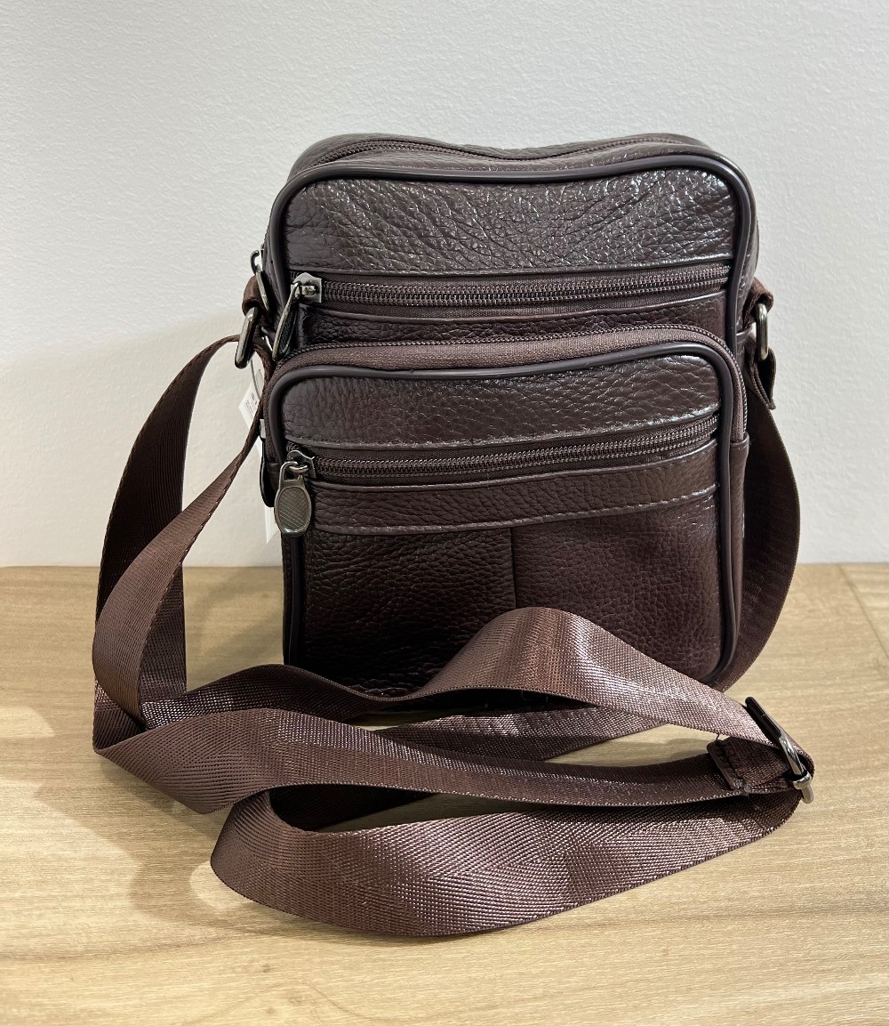 Sac A Bandouliere Marque Inconnue Brun