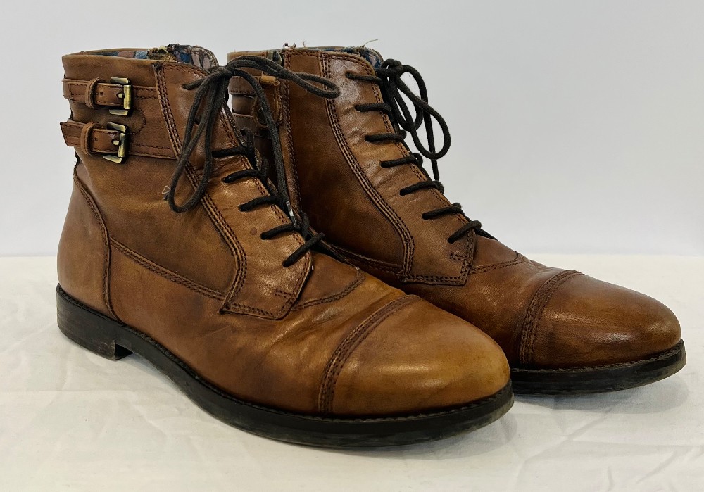 Bottes GEOX (39/8.5) brunes (cuir)