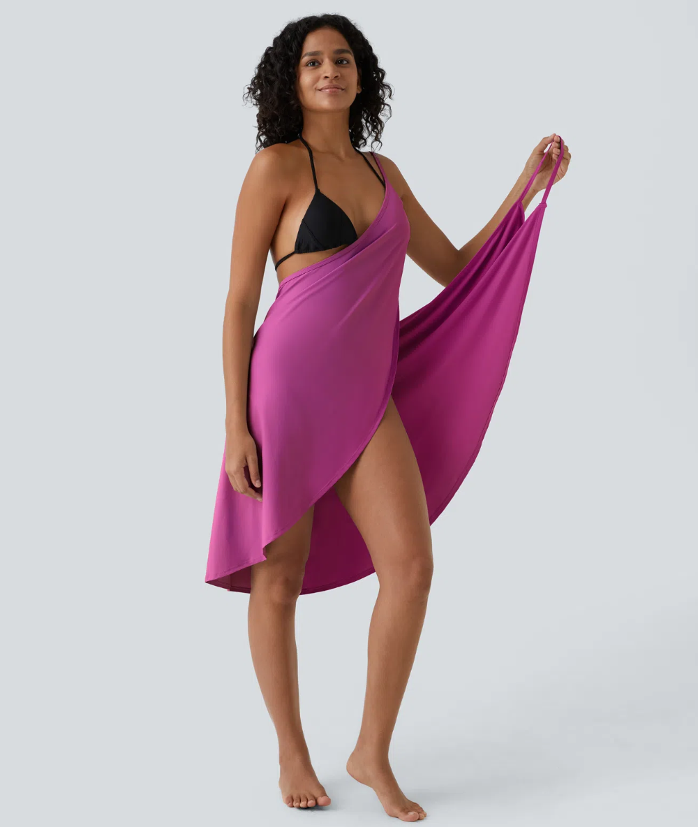 Robe Cache-Maillot Halara (XL) Rose