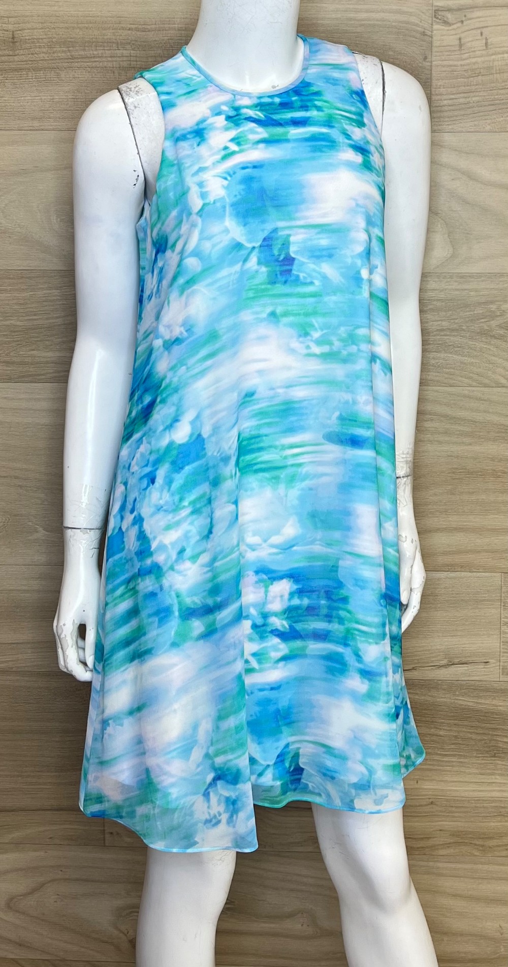 Robe Calvin Klein (XS) Bleue, Blanche et Verte