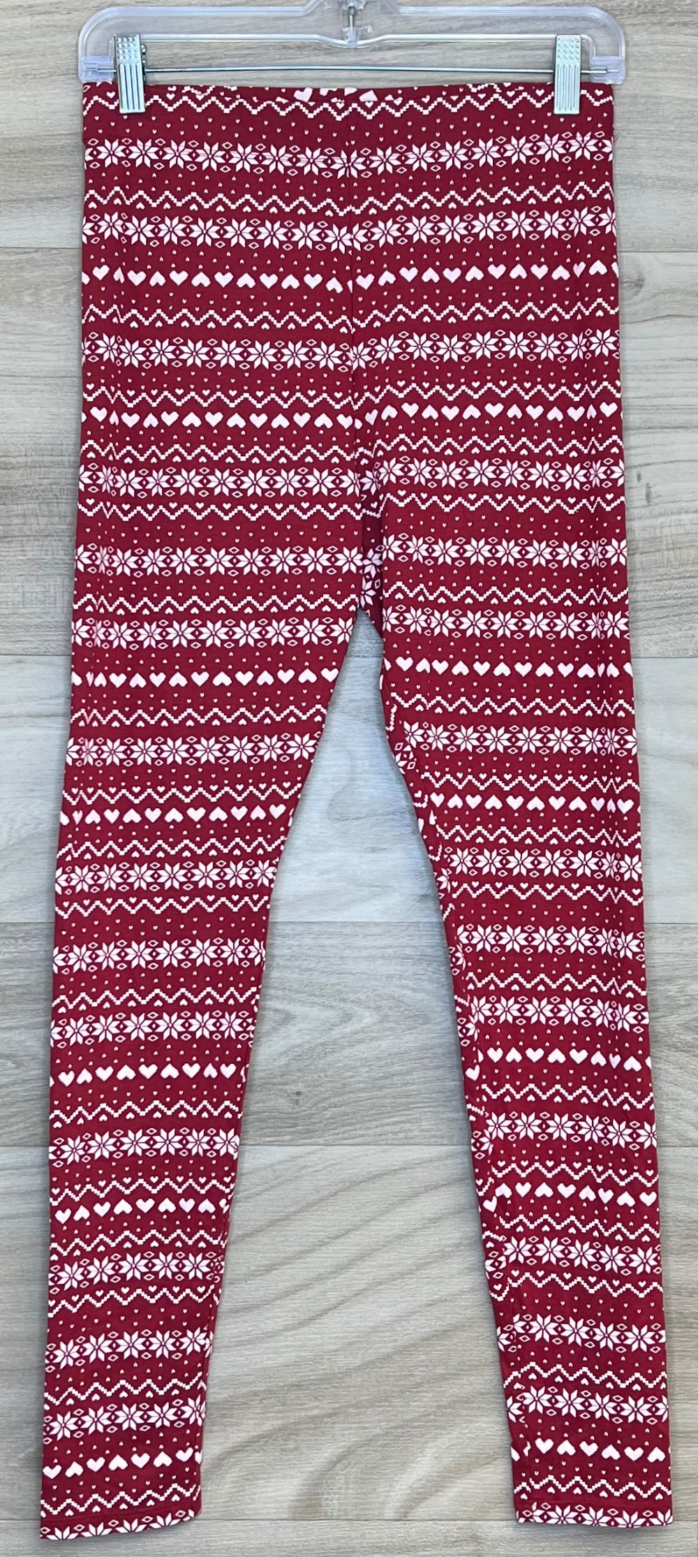 Pyjama (2mcx) H&M (S) rouge avec flocons
