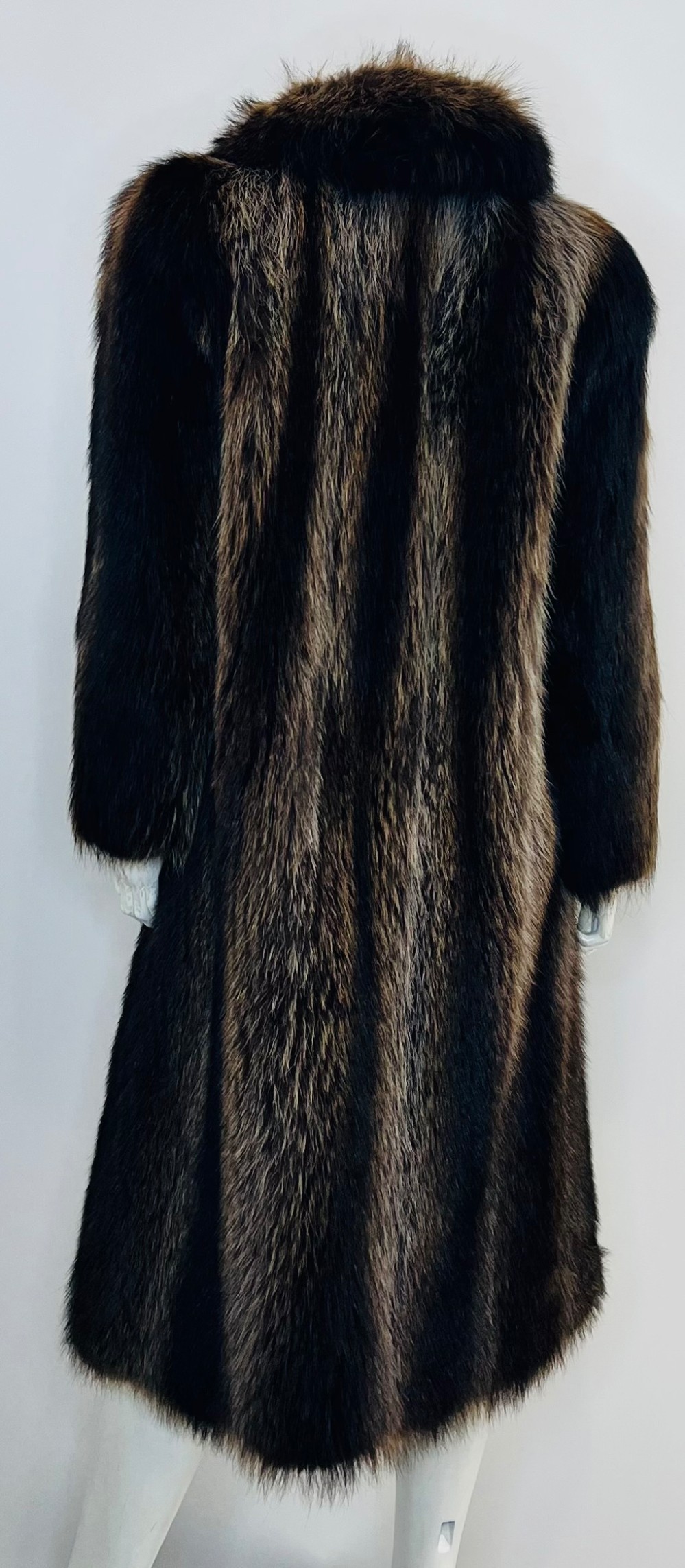 Manteau LAFLAMME FOURRURE (M/L) brun rakyé (fourrure)